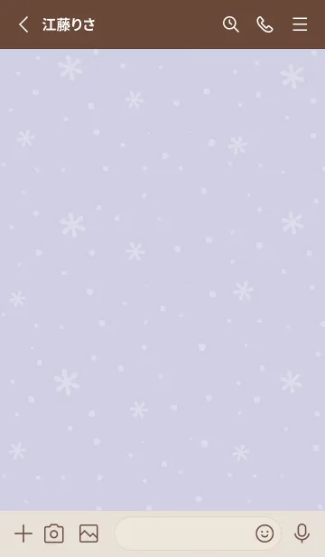 [LINE着せ替え] 結晶14<パープル>の画像2