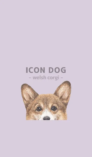 [LINE着せ替え] ICON DOG - コーギー 01 - PASTEL PL/03の画像1