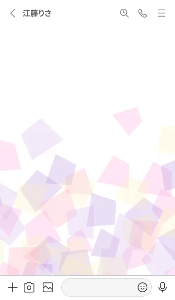 [LINE着せ替え] Pastel Stone 28の画像2