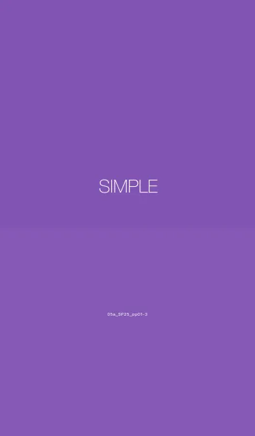 [LINE着せ替え] 05a_25_パープル1-3の画像1