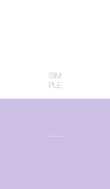 [LINE着せ替え] 0Na_24_パープル4-3の画像1