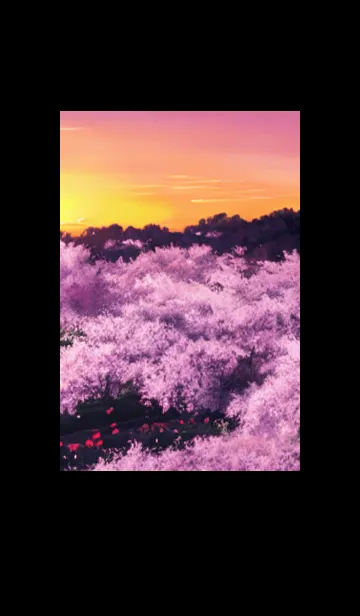 [LINE着せ替え] 桜の花咲く頃#AQ_15。の画像1