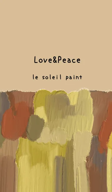 [LINE着せ替え] 油絵アート【le soleil paint 289】の画像1