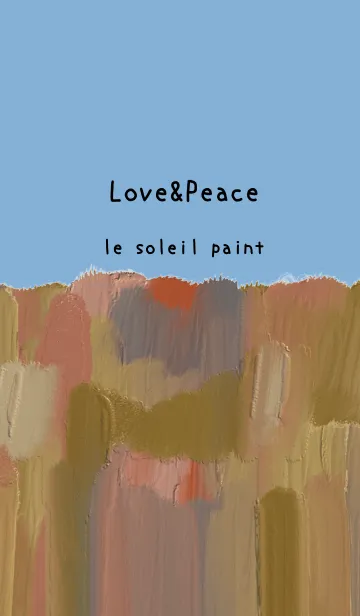 [LINE着せ替え] 油絵アート【le soleil paint 290】の画像1