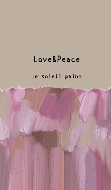 [LINE着せ替え] 油絵アート【le soleil paint 291】の画像1