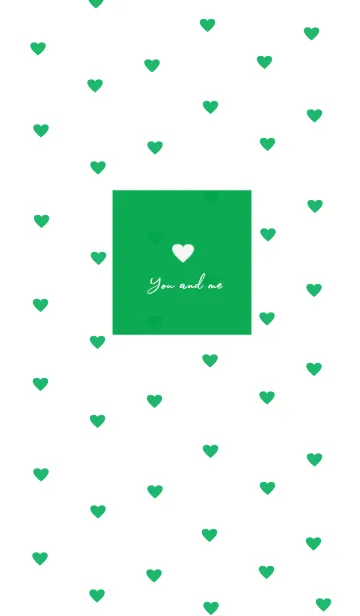 pattern_heart #greenの着せ替えメイン画像
