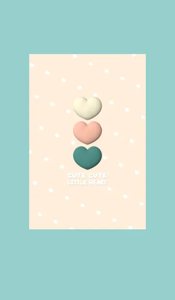 [LINE着せ替え] Cute Cute Little Heart New 48の画像1