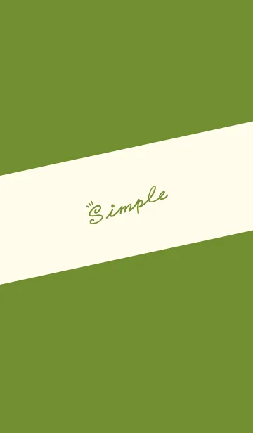 [LINE着せ替え] Simple Lines J-Matcha Green (Gr9)の画像1