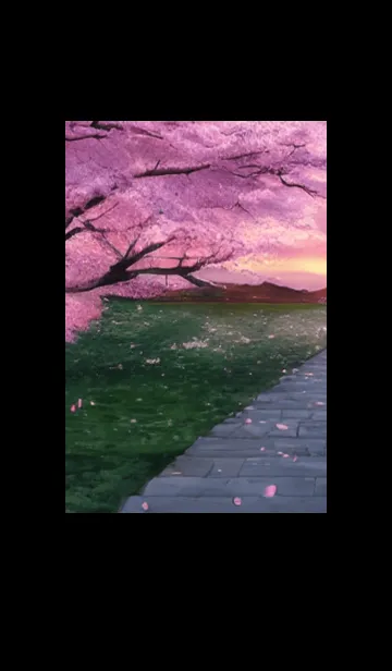[LINE着せ替え] 桜の花咲く頃#AR_17。の画像1