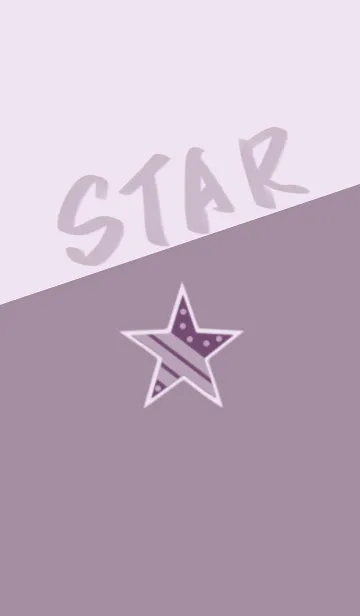 [LINE着せ替え] Star Party - Gray Magenta (Pu3)の画像1