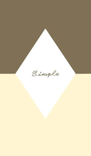 [LINE着せ替え] Simple Times-Brown (Ye4)の画像1