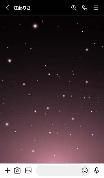 [LINE着せ替え] STARRY SKY-STAR.MEKYM 38の画像2