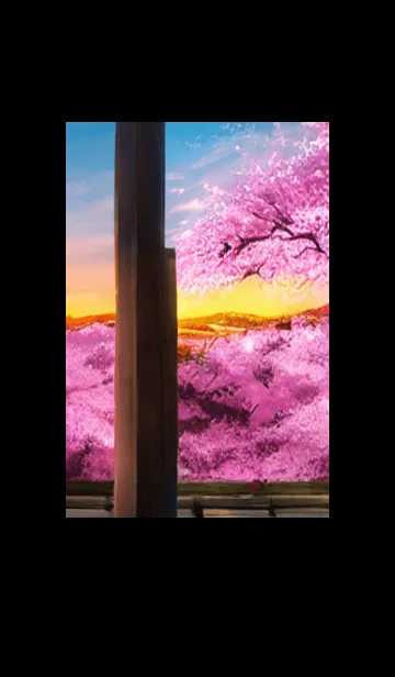 [LINE着せ替え] 桜の花咲く頃#AR_4。の画像1