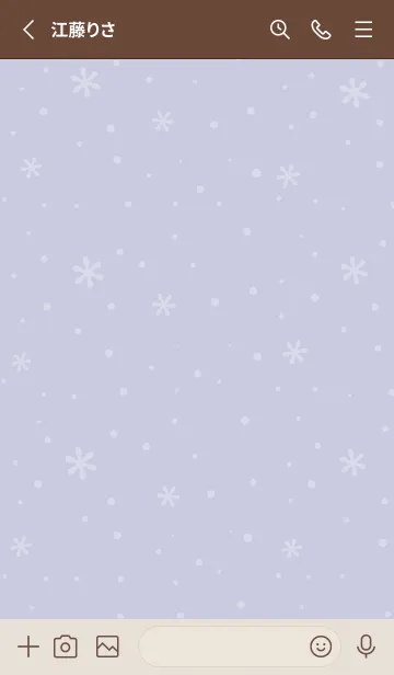 [LINE着せ替え] 結晶15<パープル>の画像2