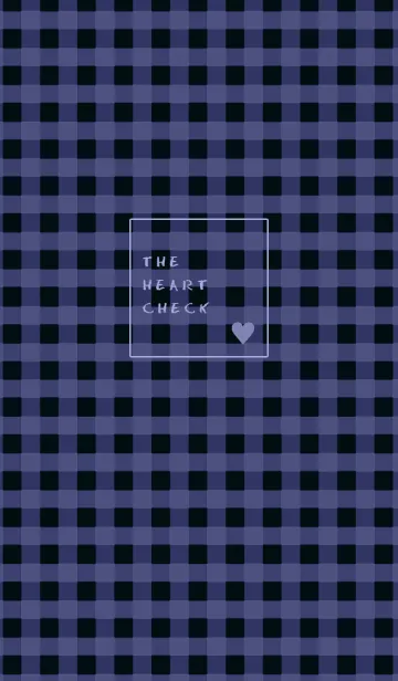 [LINE着せ替え] ザ ハート チェック 340の画像1