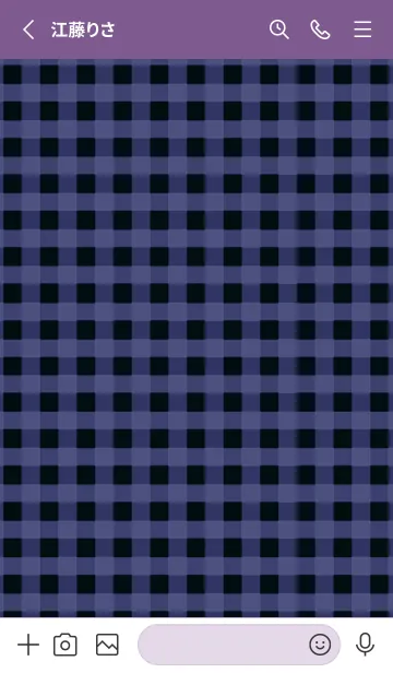 [LINE着せ替え] ザ ハート チェック 340の画像2