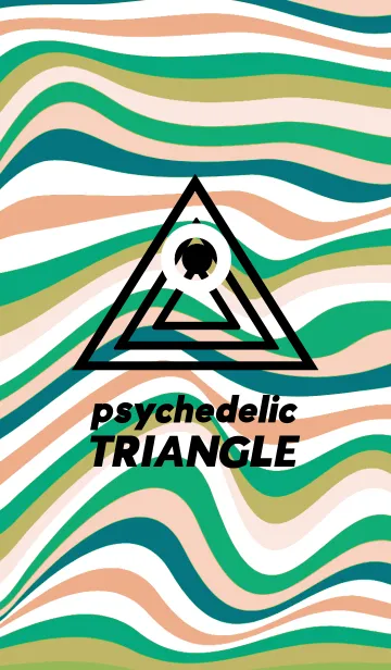 [LINE着せ替え] サイケデリック トライアングル 159の画像1