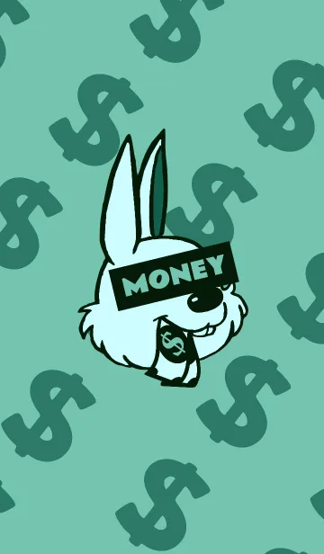 [LINE着せ替え] マネー ラビット 313の画像1