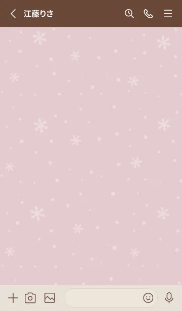 [LINE着せ替え] 結晶15<ピンク>の画像2