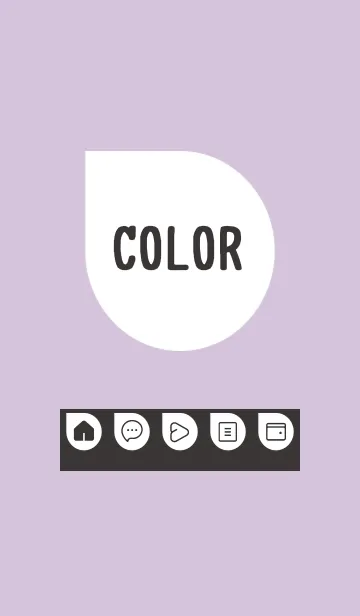 [LINE着せ替え] purple color J20の画像1