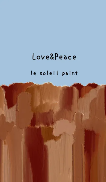 [LINE着せ替え] 油絵アート【le soleil paint 298】の画像1