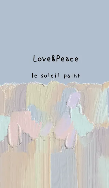 [LINE着せ替え] 油絵アート【le soleil paint 301】の画像1