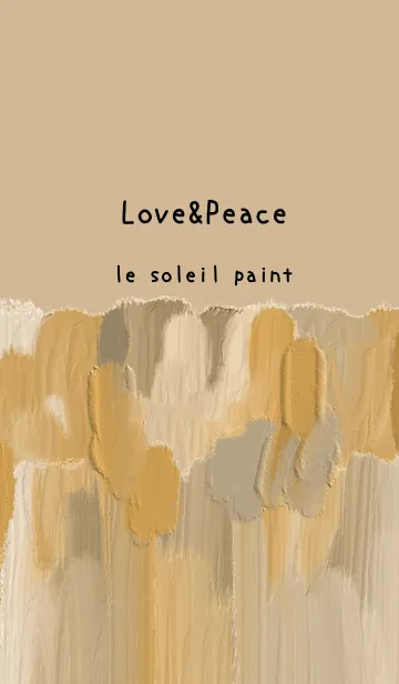 [LINE着せ替え] 油絵アート【le soleil paint 302】の画像1