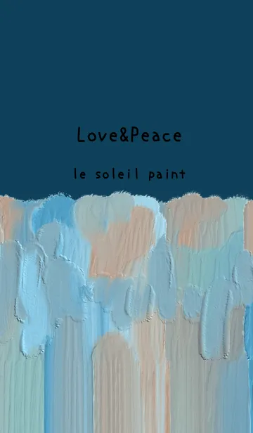 [LINE着せ替え] 油絵アート【le soleil paint 303】の画像1