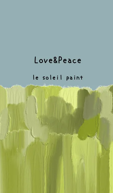 [LINE着せ替え] 油絵アート【le soleil paint 304】の画像1