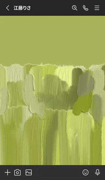 [LINE着せ替え] 油絵アート【le soleil paint 304】の画像2