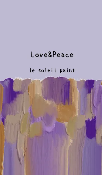 [LINE着せ替え] 油絵アート【le soleil paint 306】の画像1