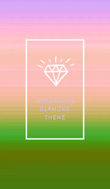 [LINE着せ替え] グラデーション ダイアモンド  199の画像1