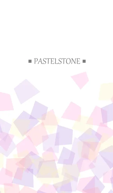 [LINE着せ替え] Pastel Stone 30の画像1
