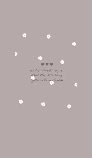 [LINE着せ替え] Daisy Days :greigeの画像1