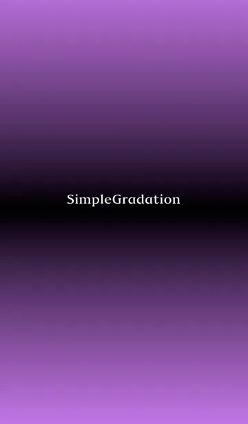 [LINE着せ替え] シンプル グラデーション Black No.2-38の画像1