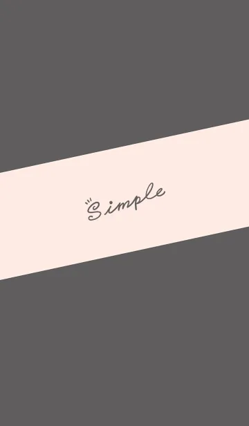 [LINE着せ替え] Simple Lines J-Grey (Pi2)の画像1