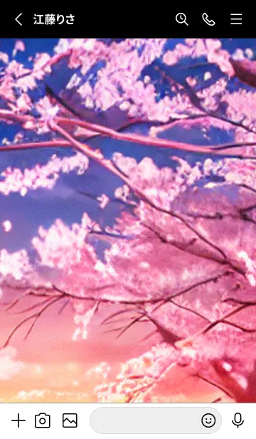 [LINE着せ替え] 桜の花咲く頃#AS_20。の画像2
