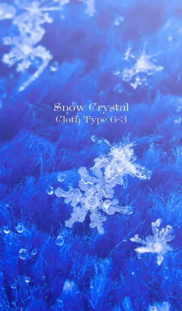 [LINE着せ替え] Snow Crystal Cloth Type 6-3の画像1