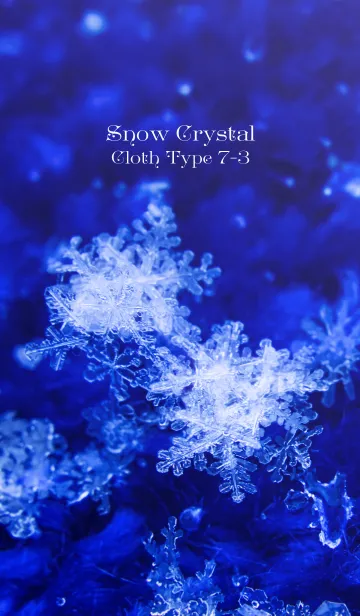 [LINE着せ替え] Snow Crystal Cloth Type 7-3の画像1