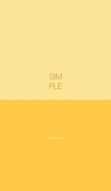 [LINE着せ替え] 00a_24_イエロー3-9の画像1