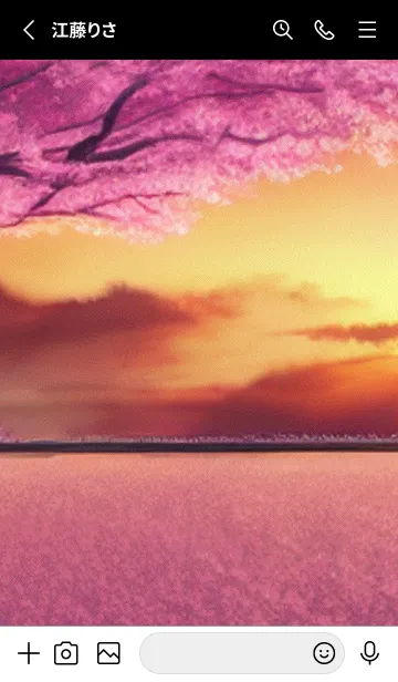 [LINE着せ替え] 桜の花咲く頃#AS_11。の画像2