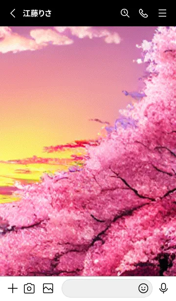 [LINE着せ替え] 桜の花咲く頃#AS_3。の画像2