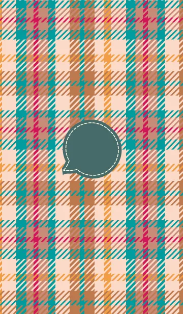 [LINE着せ替え] plaid & patchwork 38の画像1