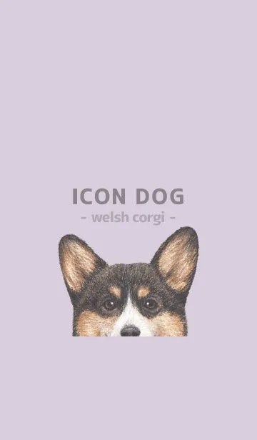 [LINE着せ替え] ICON DOG - コーギー 01 - PASTEL PL/04の画像1