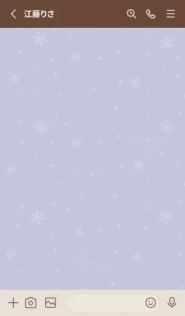 [LINE着せ替え] 結晶16<パープル>の画像2