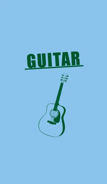 [LINE着せ替え] GUITAR COLOR 勿忘草色の画像1