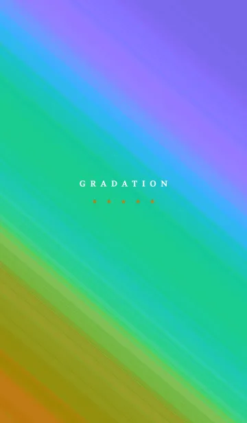 [LINE着せ替え] グラデーション ミニ スター 185の画像1