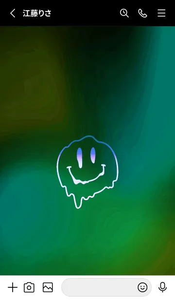 [LINE着せ替え] サイケデリック スマイル _4の画像2