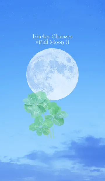 [LINE着せ替え] Lucky Clovers #Full Moon 11の画像1