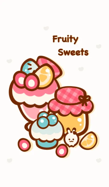 [LINE着せ替え] My fruity sweets 4の画像1